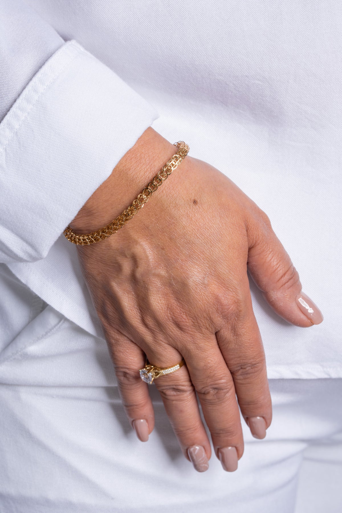 14k Gold Bracelets Woman