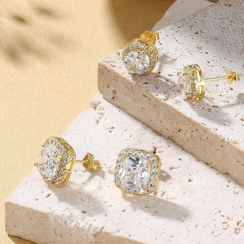 14k Gold Earrings Man