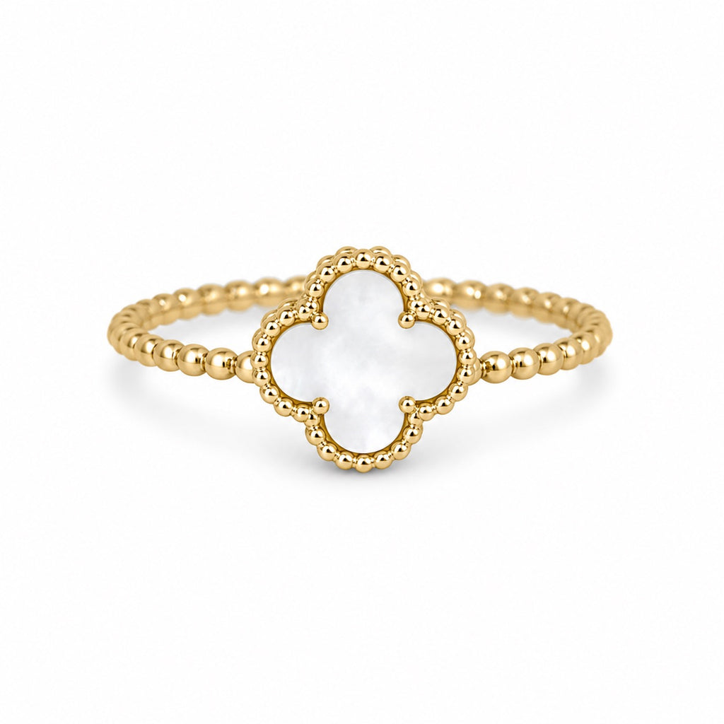 Women's 14K Gold Flower Ring