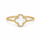 Women's 14K Gold Flower Ring