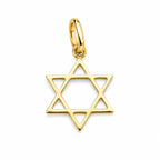 Dije Estrella Mujer oro 14k