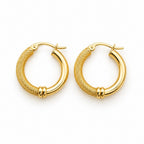 Women's 14K Gold Classic Hoop Earrings