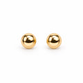 Women's 14K Gold Ball Stud Earrings