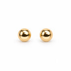 Women's 14K Gold Ball Stud Earrings