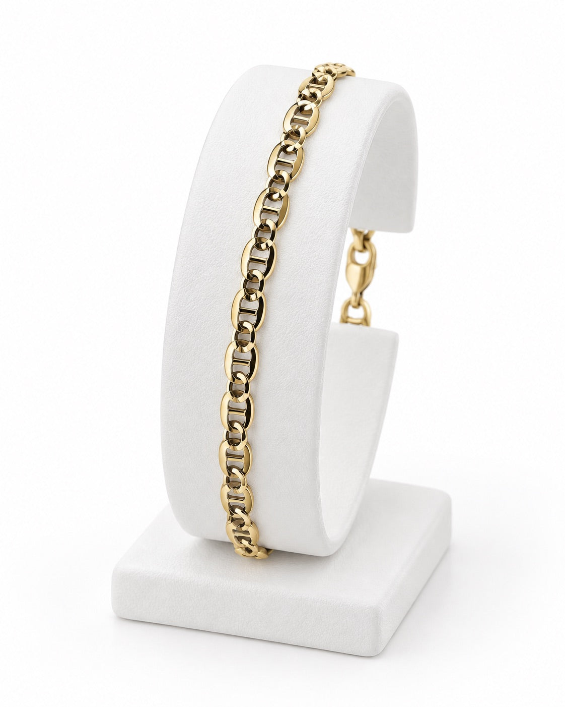 Women's 14K Gold Mariner Chain Bracelet