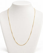 Women's 14K Gold Box Chain Necklace
