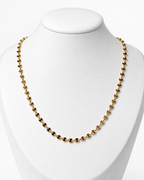 Women's 14K Gold Bullet Chain Necklace