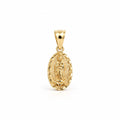 Women's & Kids' 14K Gold Oval Virgin of Guadalupe Pendant