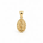 Women's & Kids' 14K Gold Oval Virgin of Guadalupe Pendant