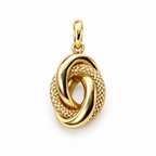 Women's 14K Gold Knot Pendant