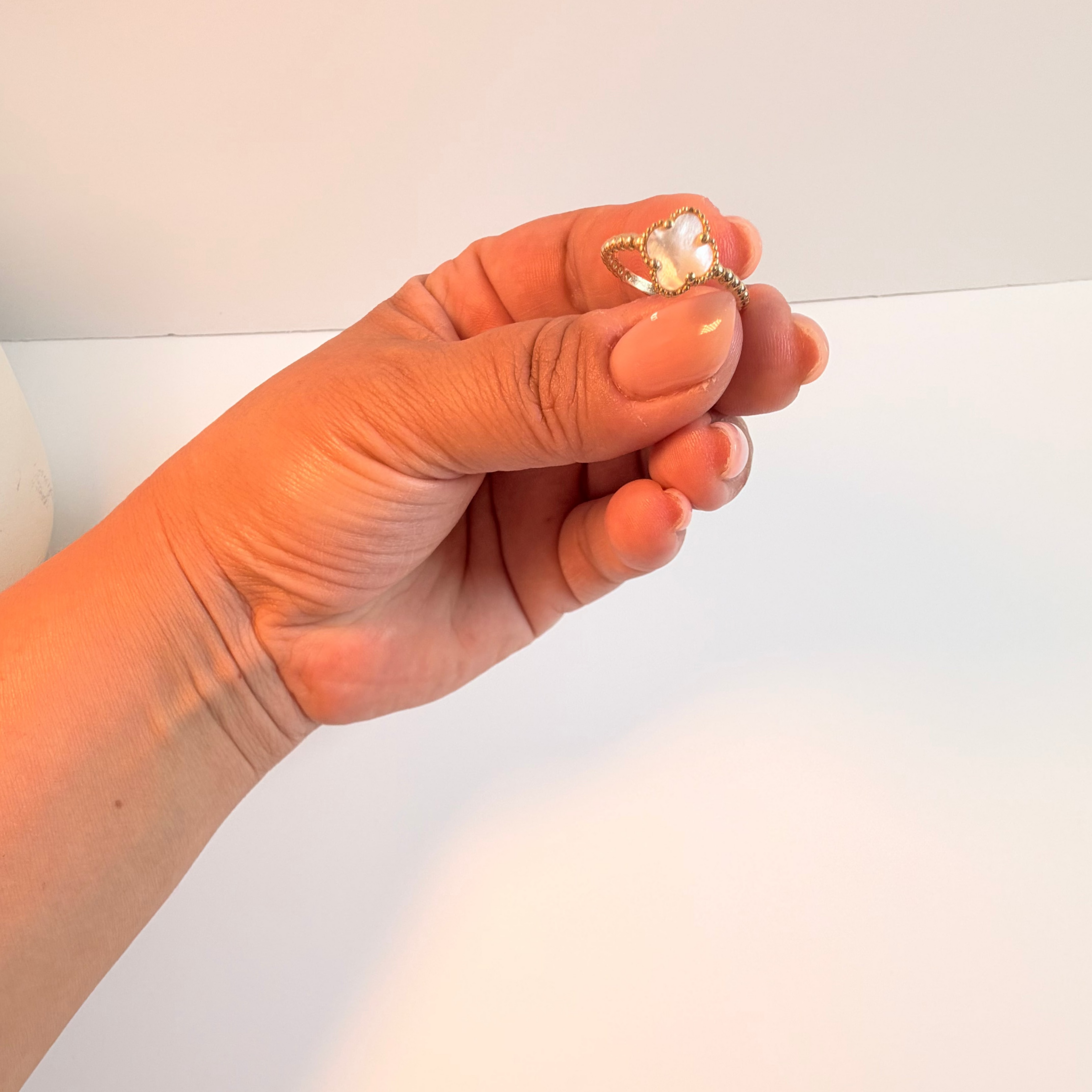 Women's 14K Gold Flower Ring