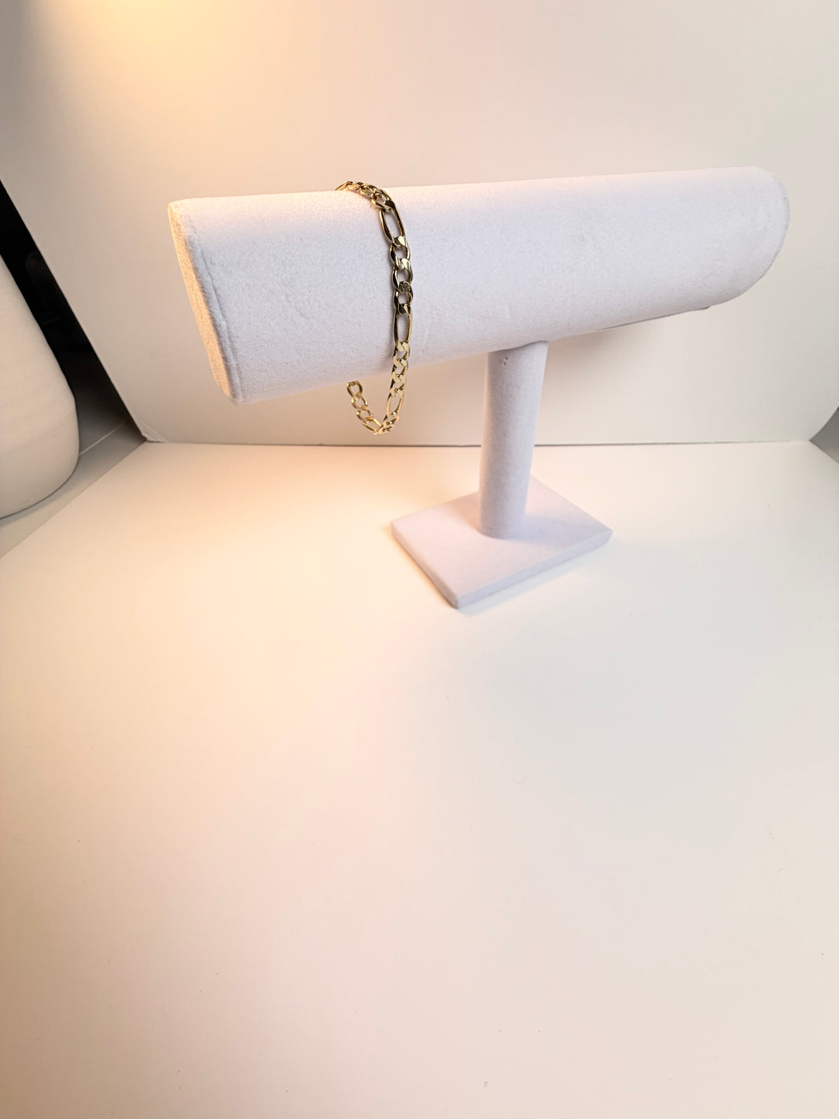 Men's 14K Gold Figaro Link Bracelet