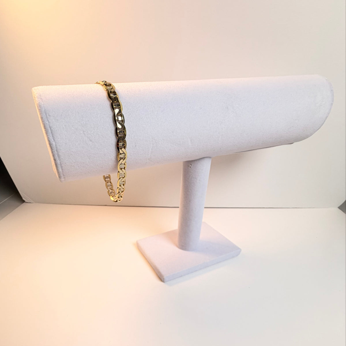 Men's 14K Gold Mariner Link Bracelet