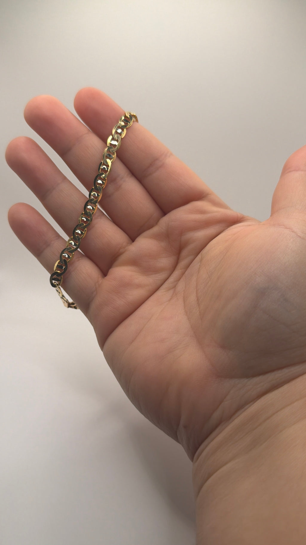 Women's 14K Gold Mariner Chain Bracelet