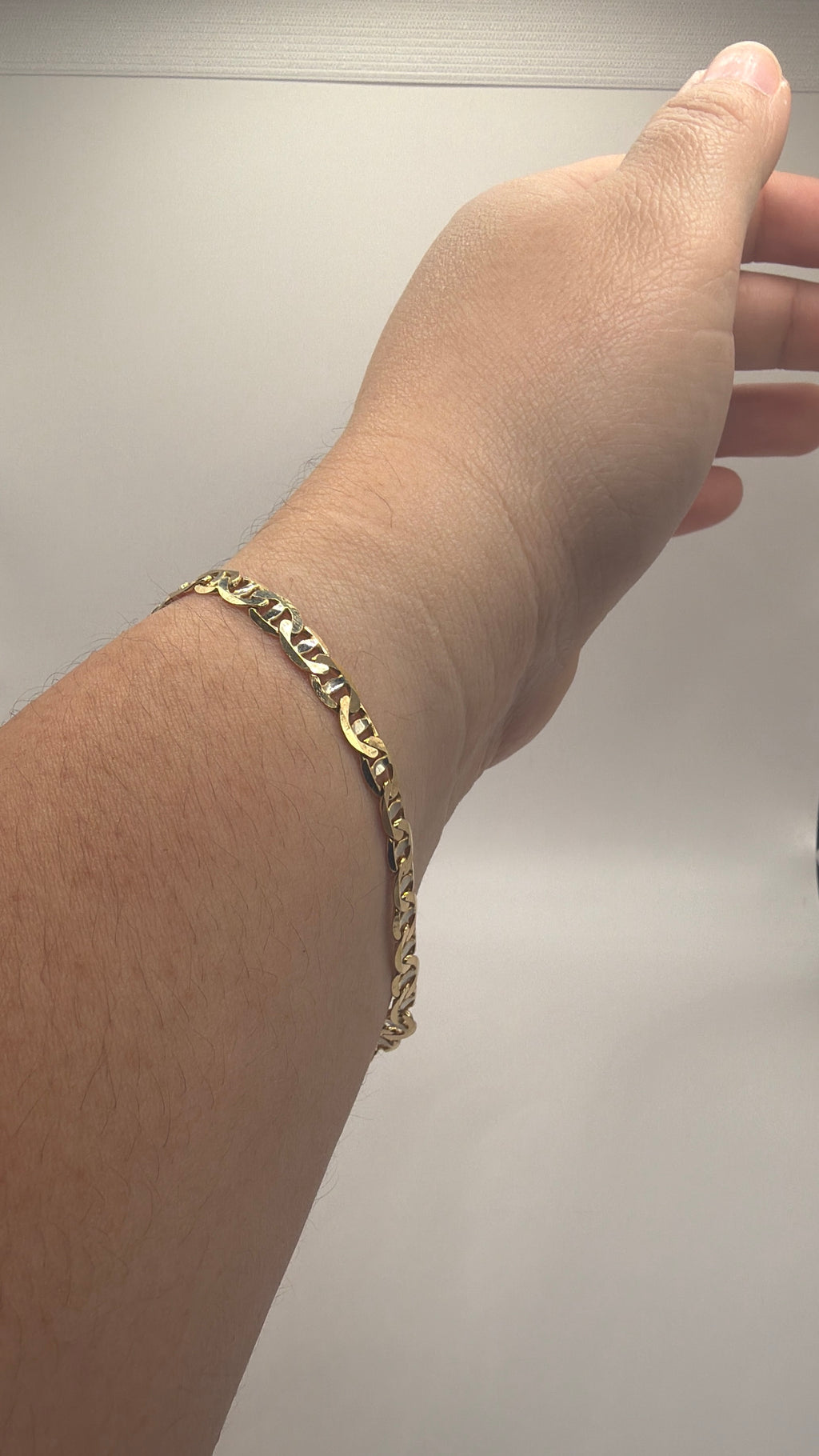 Women's 14K Gold Mariner Chain Bracelet