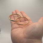 Women's 14K Gold Maxi Hoop Earrings