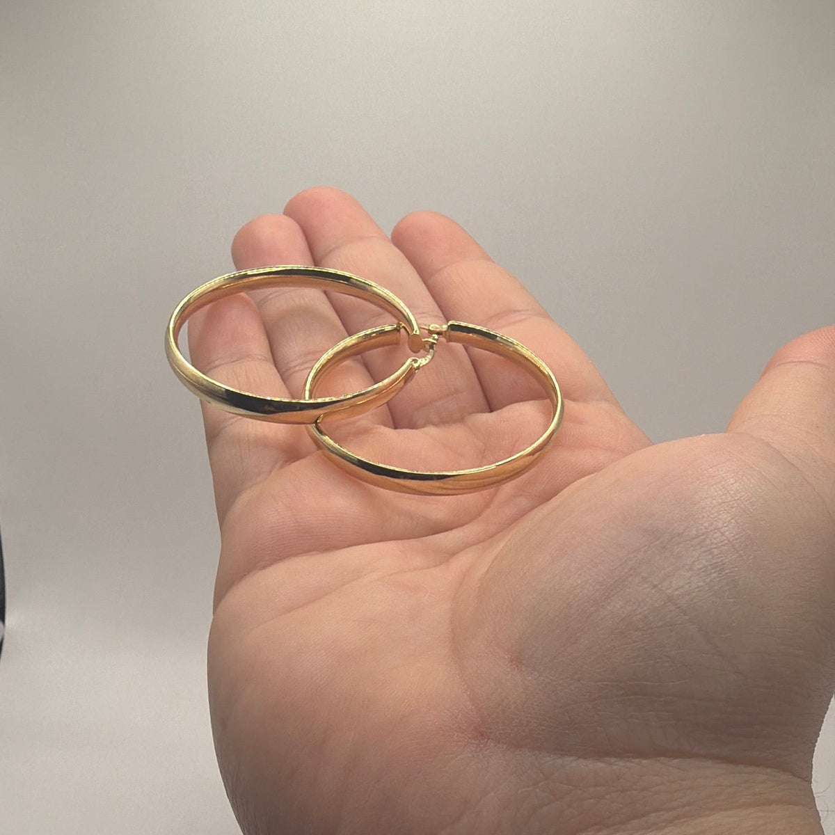 Women's 14K Gold Maxi Hoop Earrings