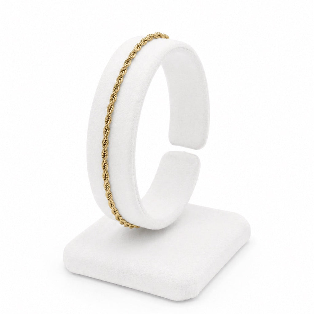 Women's 14K Gold Rope Bracelet