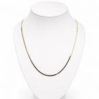 Women's 14K Gold Herringbone Chain Necklace