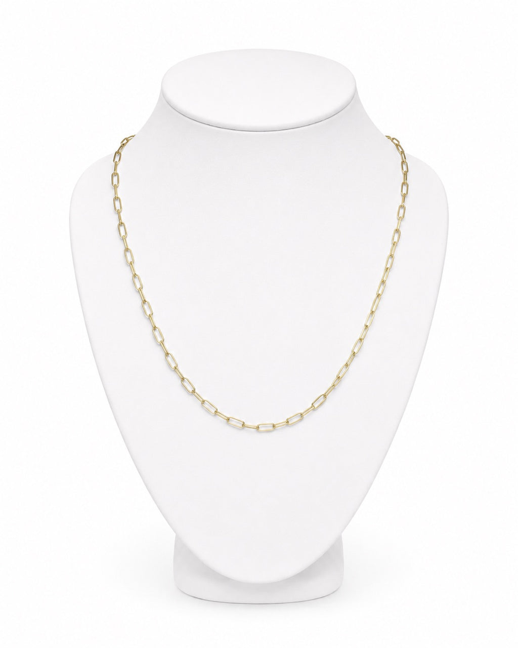 Women's 14K Gold Paperclip Chain Necklace