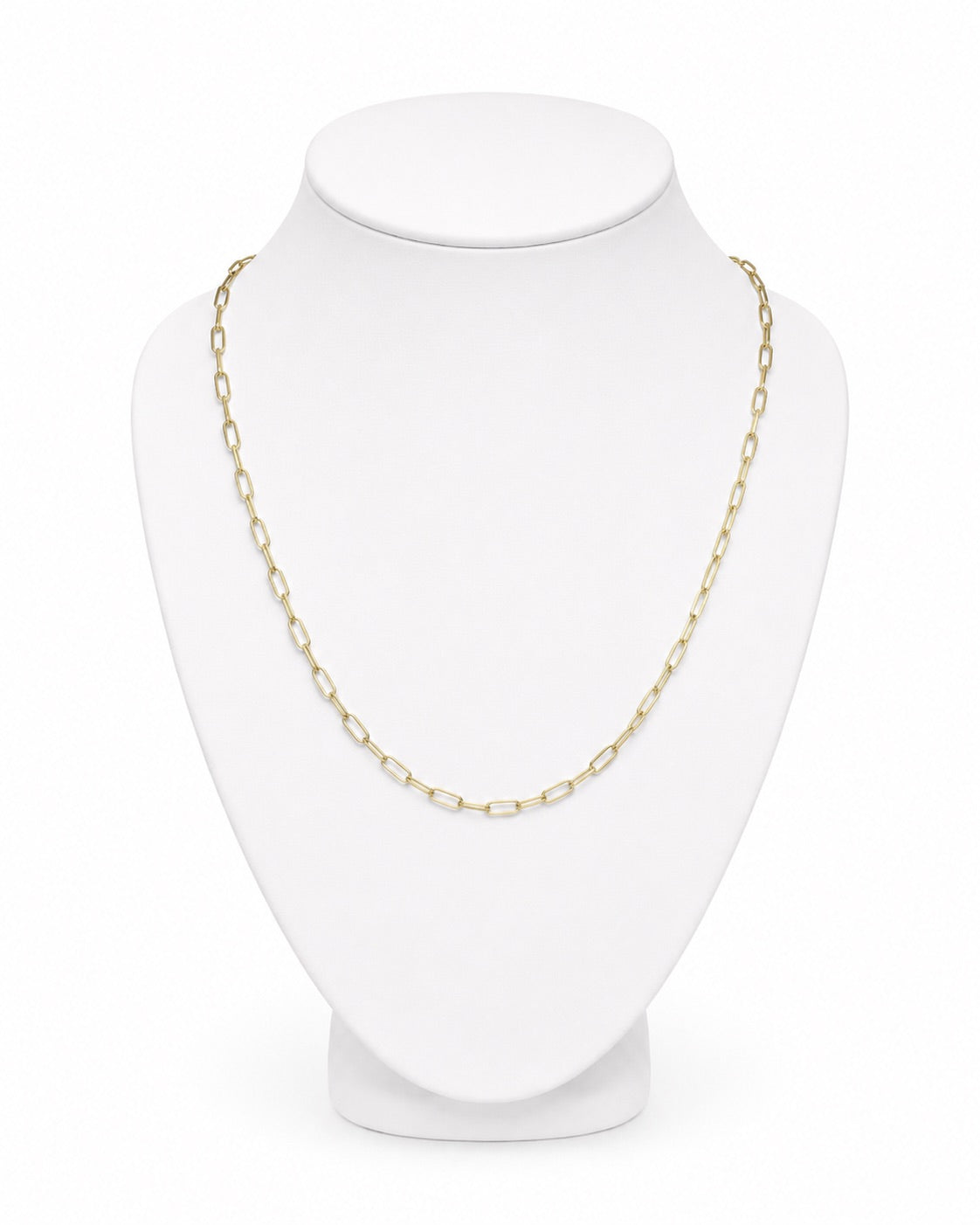 Women's 14K Gold Paperclip Chain Necklace
