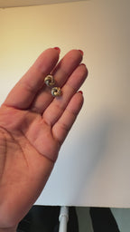 Women's 14K Gold Knot Design Earrings