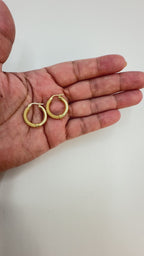 Women's 14K Gold Classic Hoop Earrings