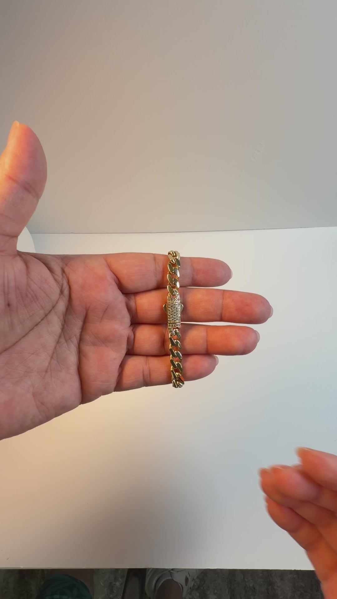 Men's 14K Gold Monaco Bracelet