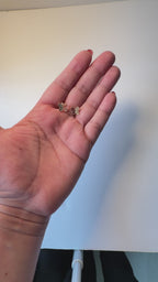 Women's & Girls' 14K Gold Butterfly Earrings