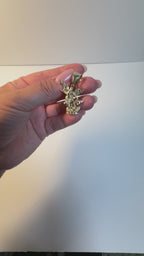 Men's 14K Gold Saint Michael the Archangel Pendant